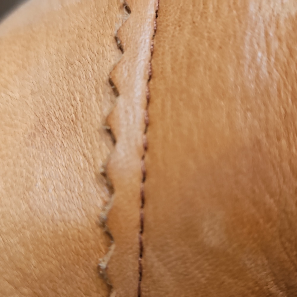 Patricia Wolf Tan Leather Fringe Jacket - Picture 11 of 12